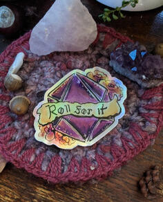 D20 Vinyl Sticker D20 Vinyl Sticker